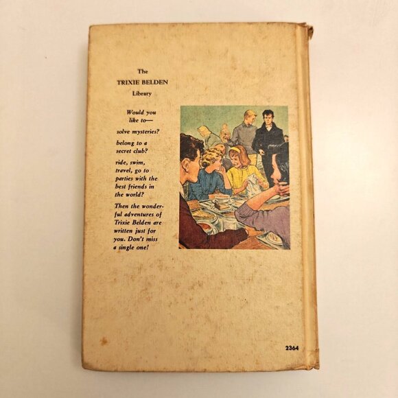 Trixie Belden & The Black Jacket Mystery Vintage Hardcover Kathryn Kenny 1967 - Picture 7 of 9